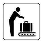 Baggage Claim SVG Icon